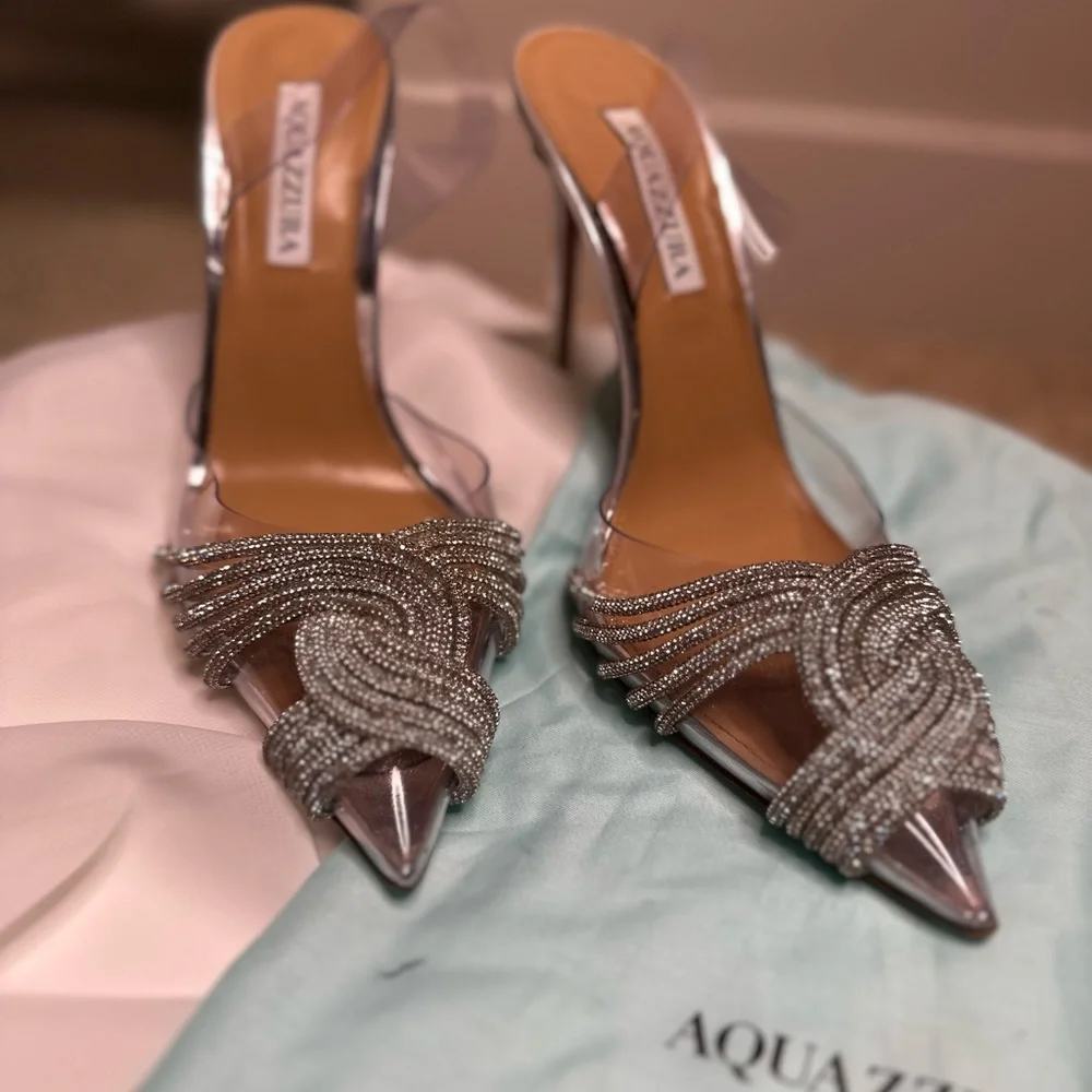 AQUAZZURA
Gatsby 105 Slingback Heel - Picture 4 of 7